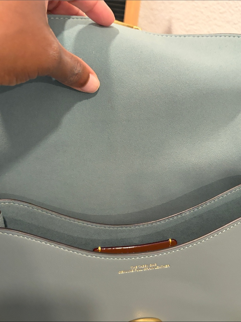 Coach Chain Tabby Shoulder Bag Color Sage - Picture 9 of 10